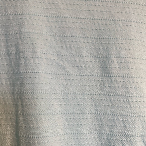 TALBOTS Short Sleeve Knit Button Detail Cotton Light Blue T-Shirt Top Women 1X - Picture 6 of 8